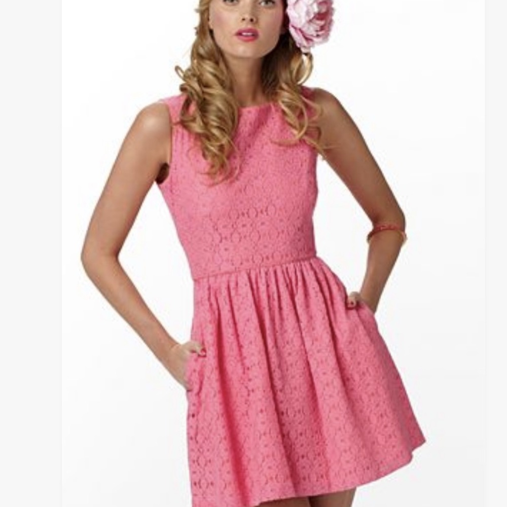 Lilly Pulitzer Mini Pink Cocktail Dress